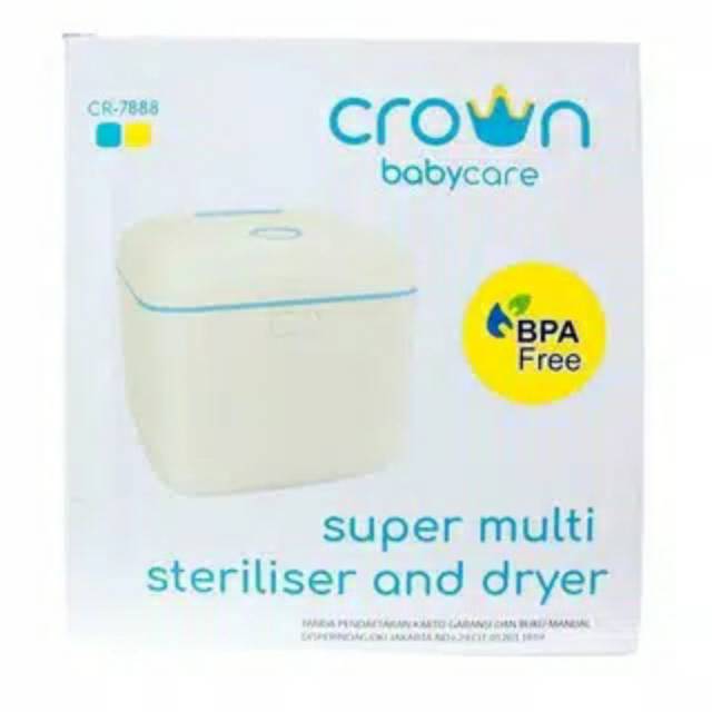 (Baby Club Itc Bsd) Crown Baby Super Multi UV Steriliser And Dryer CR7888