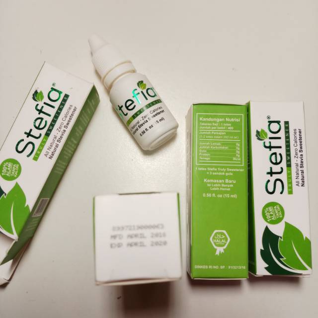 

Stevia (gula cair)/ sweetener