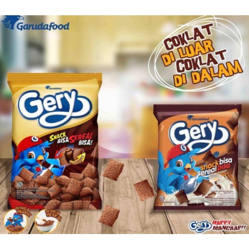 

Gery Snack Cereal Bantal Extrude 29gr