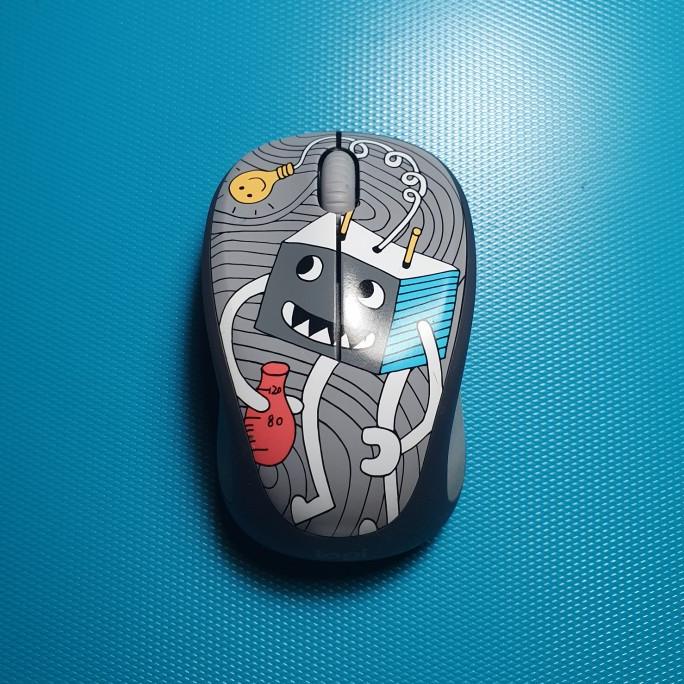 Mouse Logitech M238 Wireless Second Original Versi Doodle