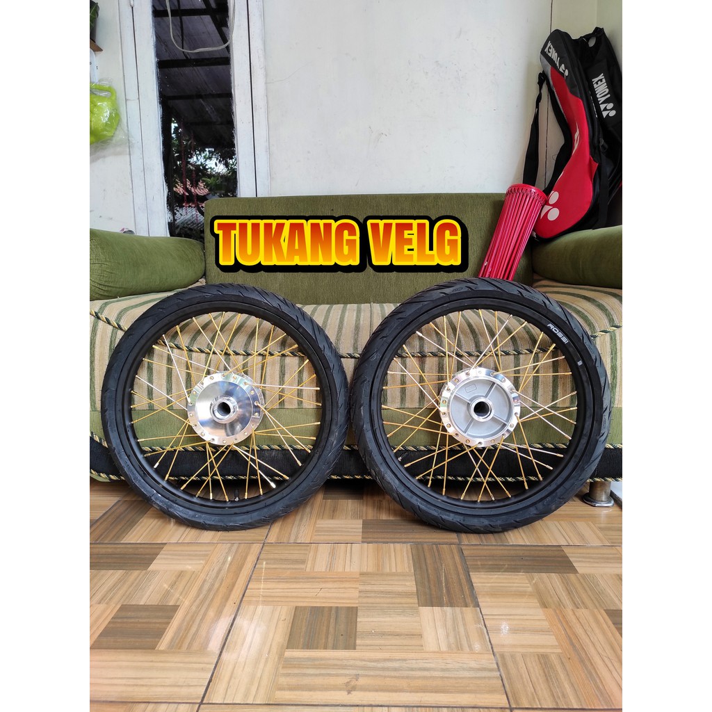 Velg jari jari Vixion old lama sepaket plus ban