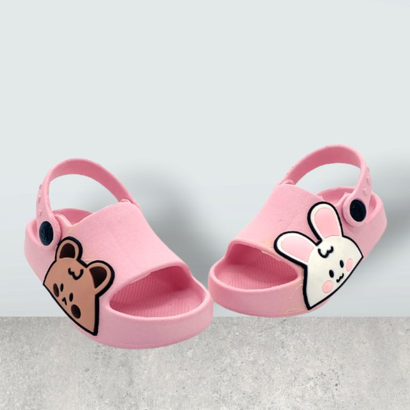 Sendal Anak Tali Belakang perempuan Baim Bts uk 20-25