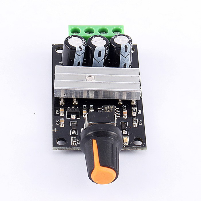 Dimmer DC PWM Motor Speed Controller Dimer Pengatur Lampu LED Max 3A