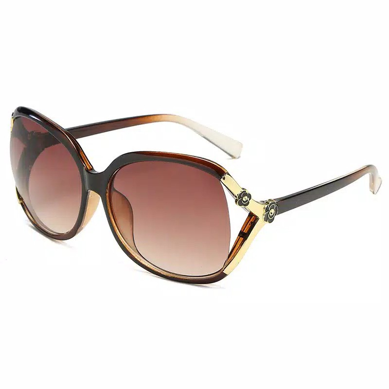 Kacamata Fashion Style Korea Mewah Unisex Bahan Metal EG19  Real Pict