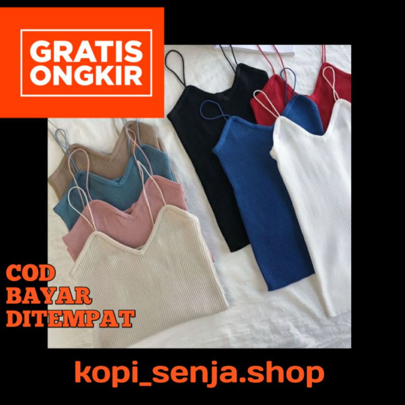 TANK TOP KAMISOL MURAH TANKTOP MURAH TANK TOP TERBARU TANKTOP TERMURAH BAJU WANITA KAOS WANITA MURAH
