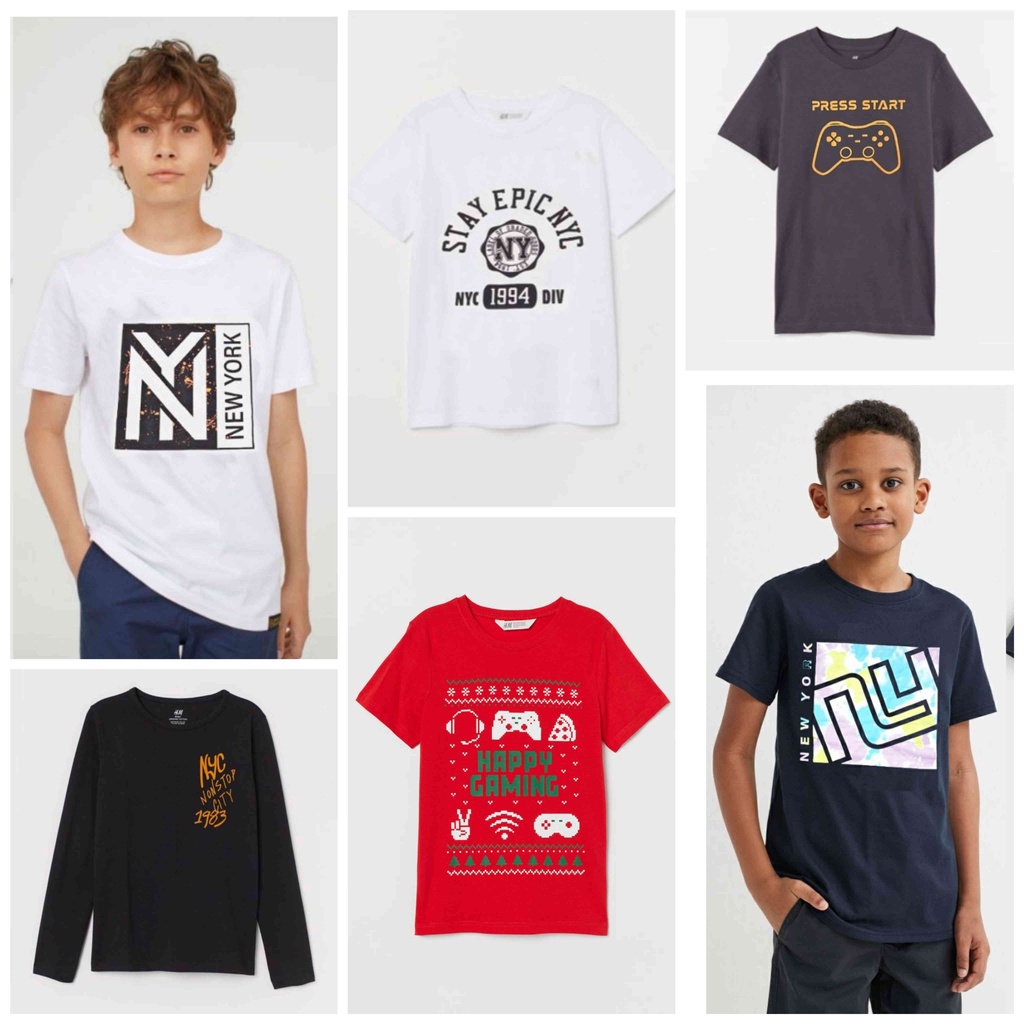 Kaos Anak Laki-Laki HM