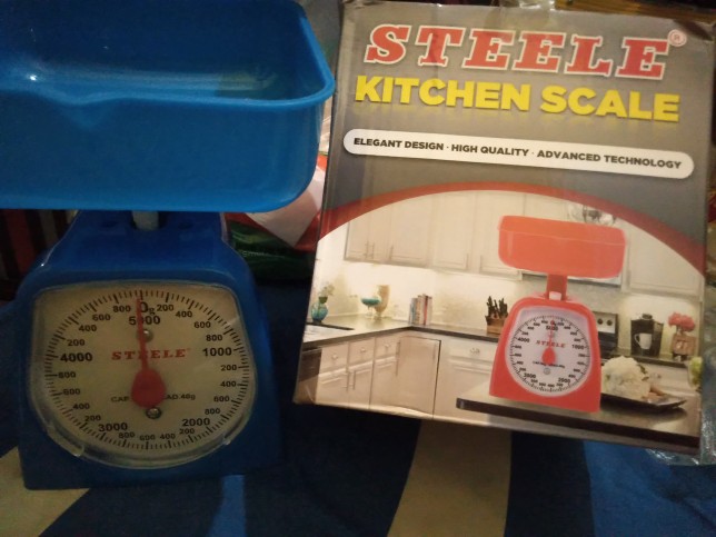 Garansi !! Timbangan Kue/dapur 5 Kilo Steele Analog Kitchen Scale 5kg