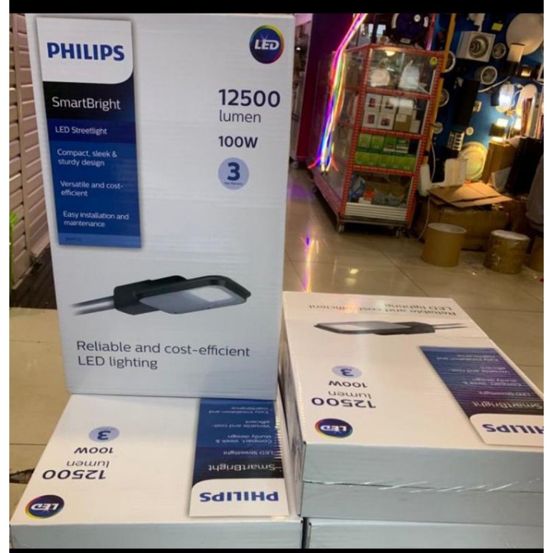 Lampu jalan led philips 30w 50w 70w 100w 140w 140 100 70 50 30 w pju led philip street light