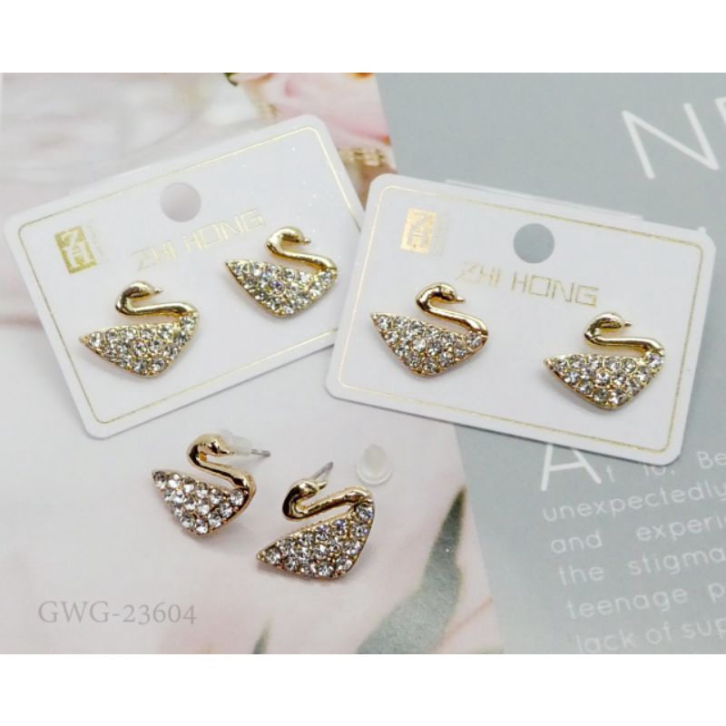 Giwang angsa mas / silver