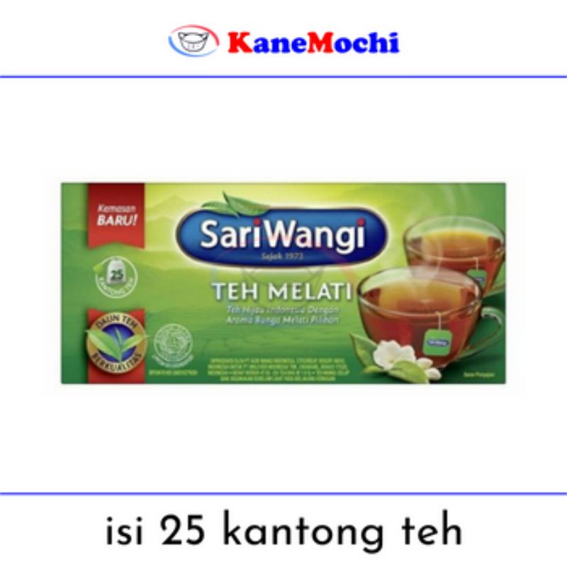 

SariWangi teh melati isi 25 teh wangi celup