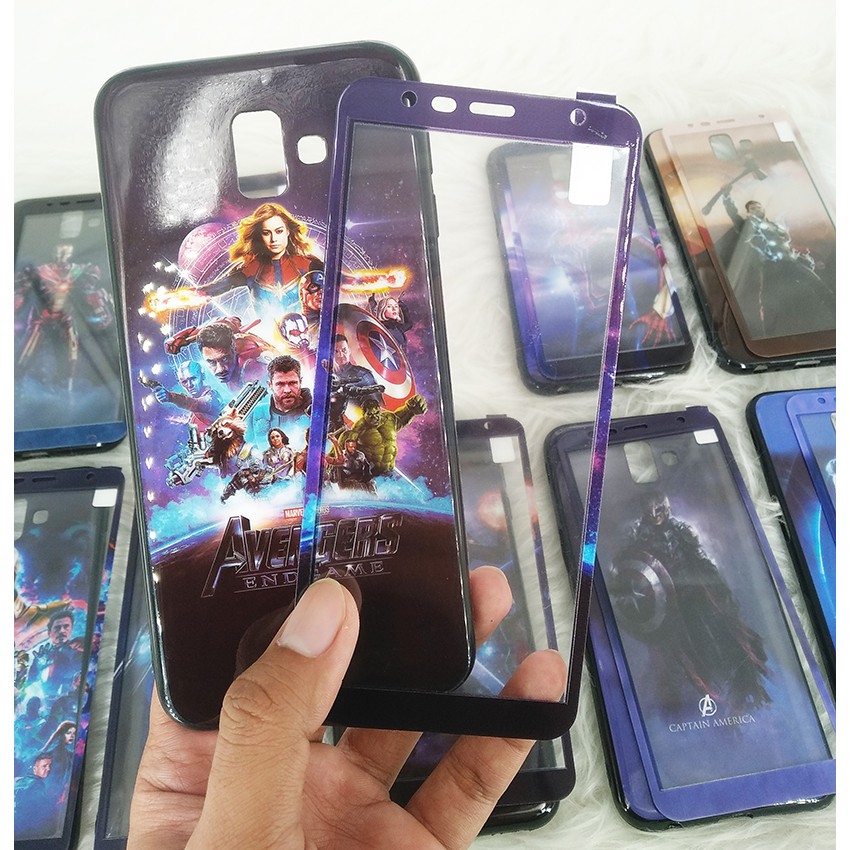 360 Jelly Glossy AVENGER'S Packing plastik Type Oppo/Vivo/Samsung/Xiaomi