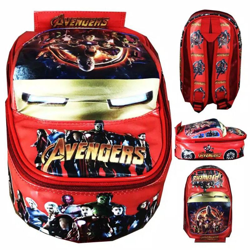 JG - TAS RANSEL ANAK SEKOLAH TK MOTIF KARAKTER TAS MOBIL TAS 3D TAS MURAH