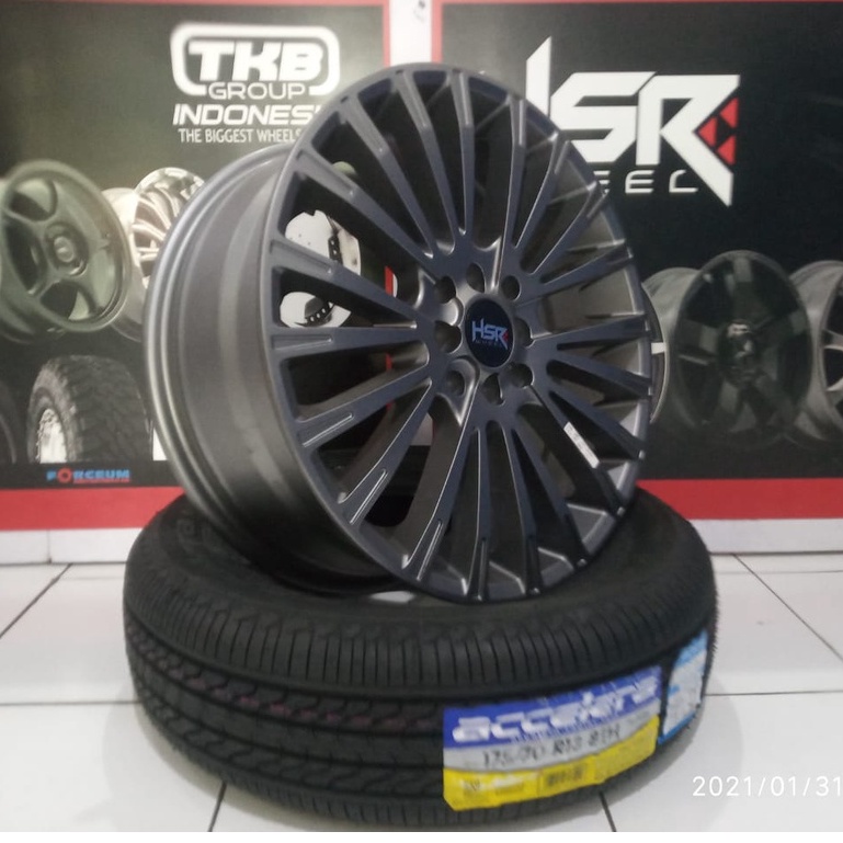 velg mobil sigra sirion yrv datsun go ring 16 pelek hsr wheel web termurah
