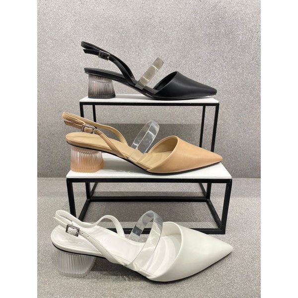 Sepatu Sandal Tali Wanita High Heels / Blok Heels Original Store Cnk