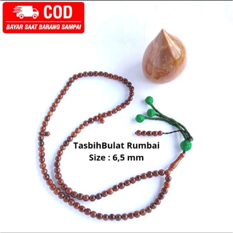 Tasbih kaokah bulan terompah, dan model rumbai bagus untuk perlengkapan solat ukuran 6,5 mm bisa COD