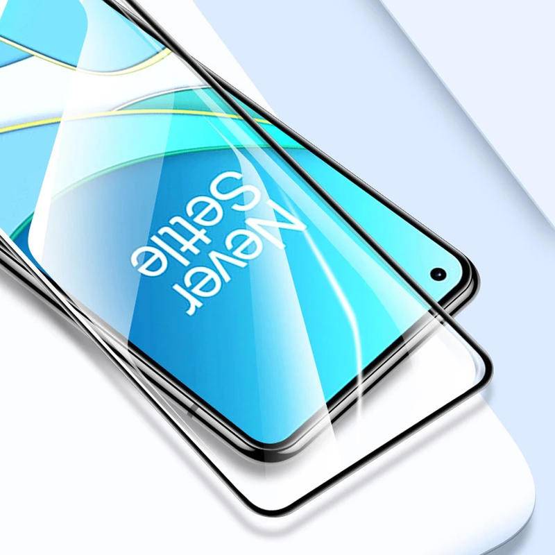 9D Full Tempered Glass For OnePlus 7t / 7 pro / 7 / 7t pro / 6t / 6 / 5t / 5 / 8 / 8 pro / 8t / 9 / 9 pro / 9R Screen Protector Glass Film Case