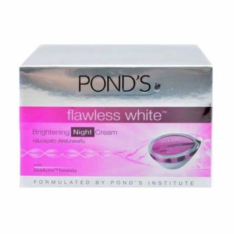 Pond's Flawless White Brightening Night Kream 50 Gr