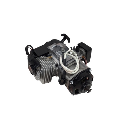 Mesin Engine Motor Mini GP Scooter Goped Mesin Tarik 2tak 50cc ZK 44-6 Electrik Starter