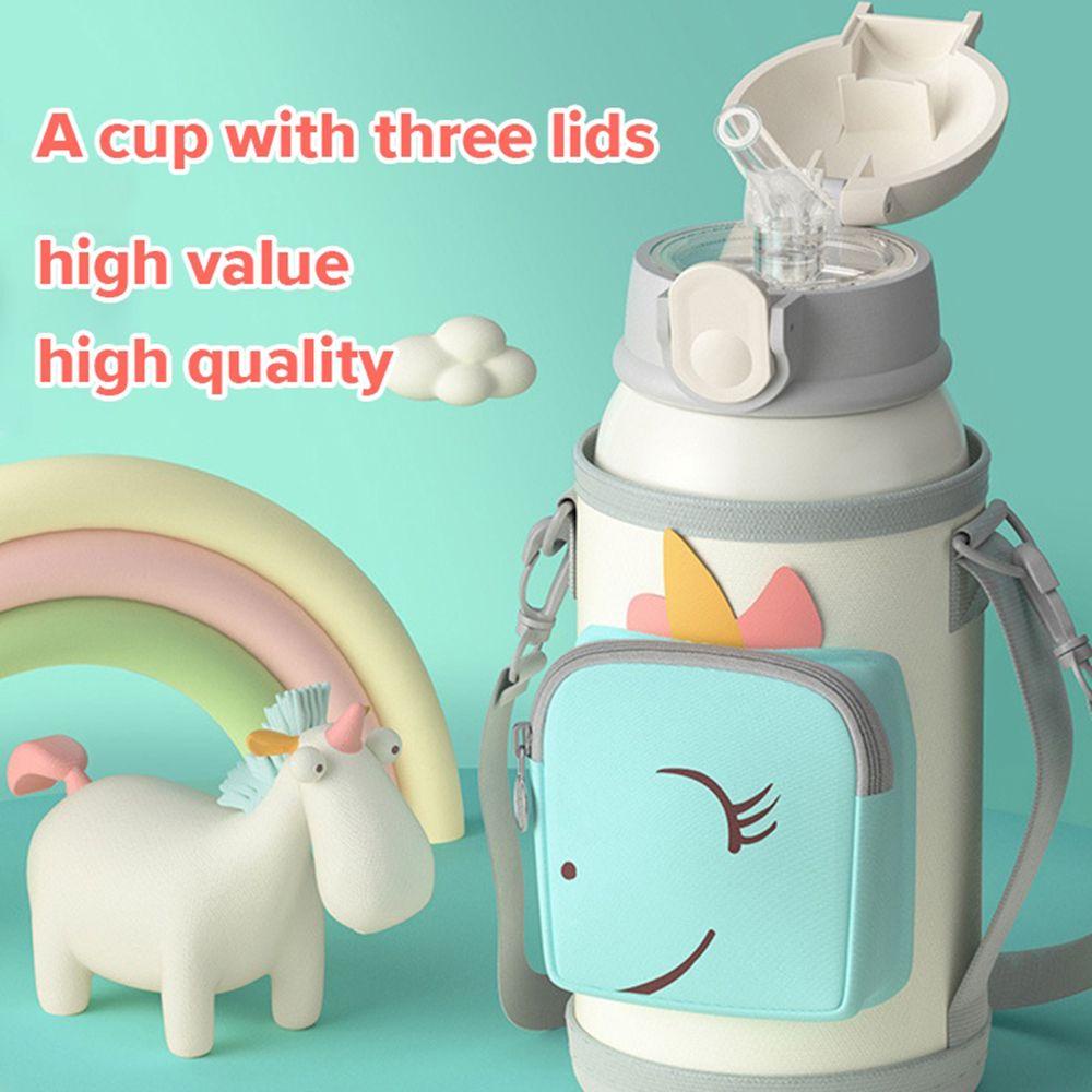 Preva Smart Thermos Bottle Home Thermos Mug Untuk Bayi Motif Kartun Lucu