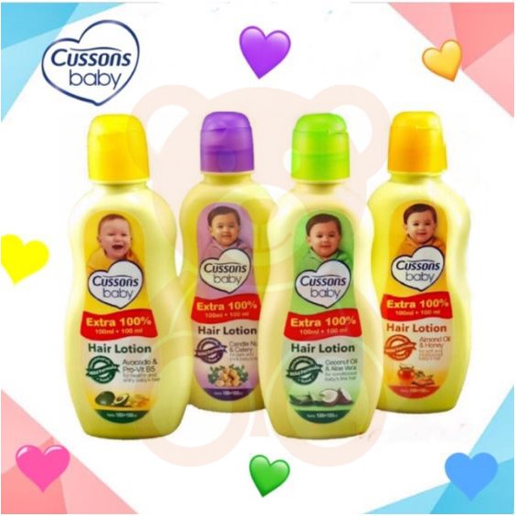 Cussons Baby Hair Lotion 100 + 100ml / Cusson Hair Lotion