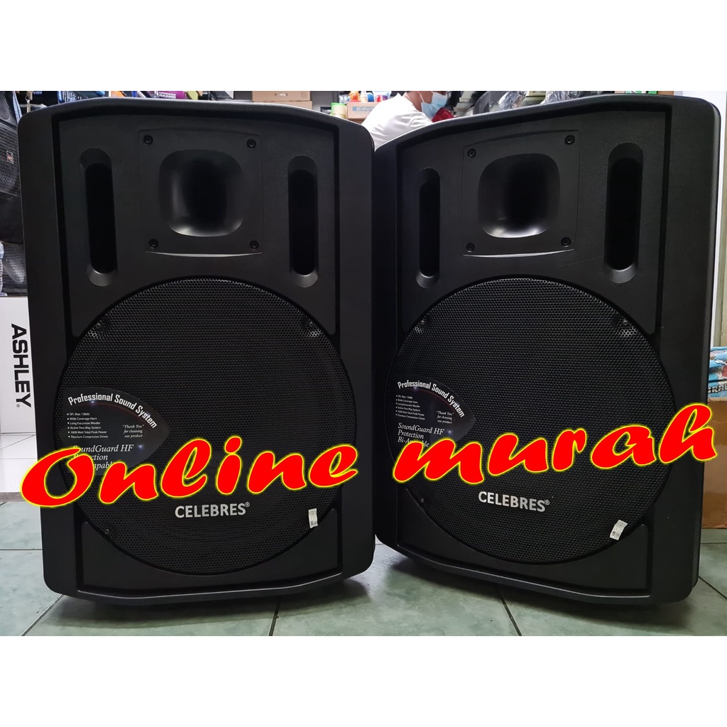 speaker aktif akif celebress 15-6 kbm 15 inch 2 bh 1000watt model ramsa