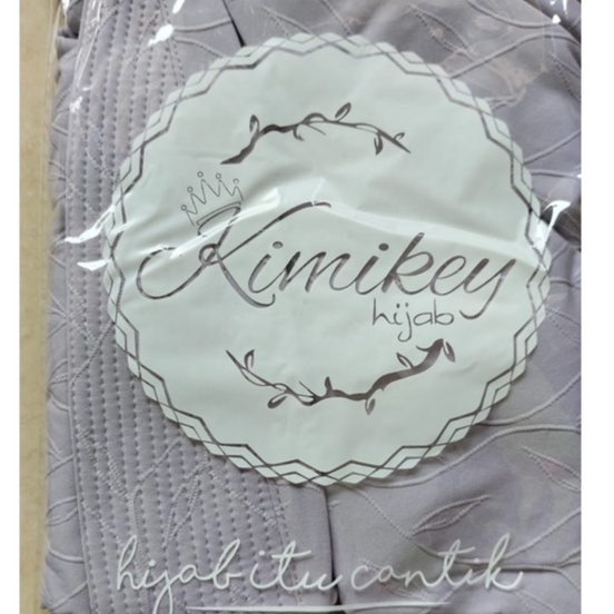 Jilbab Instan Jumbo Syarí Zaara By  Kimikey-ABU2/GREY