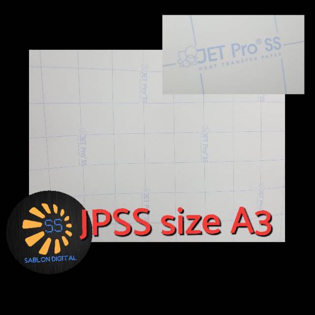 

Transfer paper JPSS ukuran A3