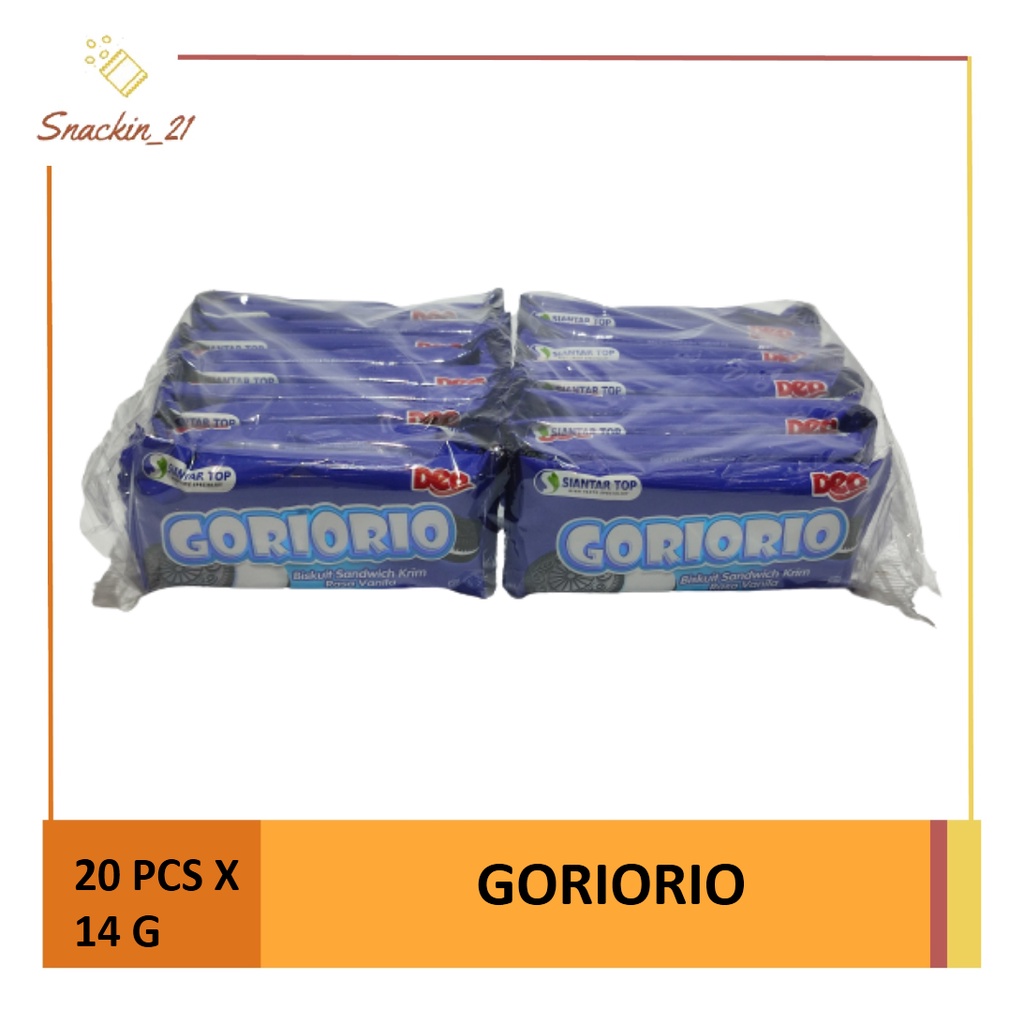 

Biskuit Go Rio Rio (1 Pack ISi 20 pcs x 14 gr)