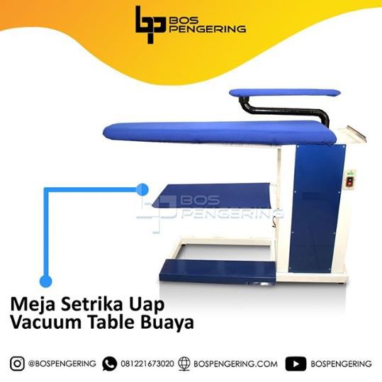 Meja Vacuum Setrika Uap Model Buaya Berkualitas