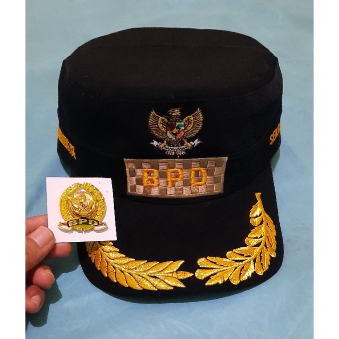 TOPI BPD MODEL KOMANDO DAN PIN BPD