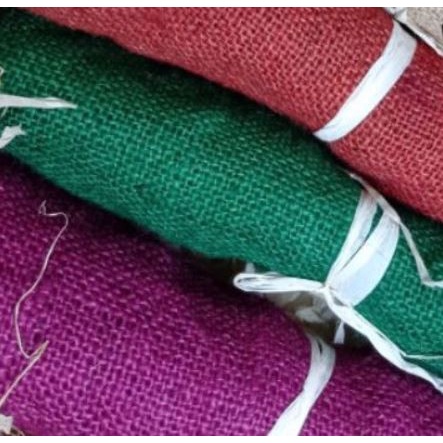 Colorful Burlap Fabric - Kain Goni Burlap Warna (50x40cm)