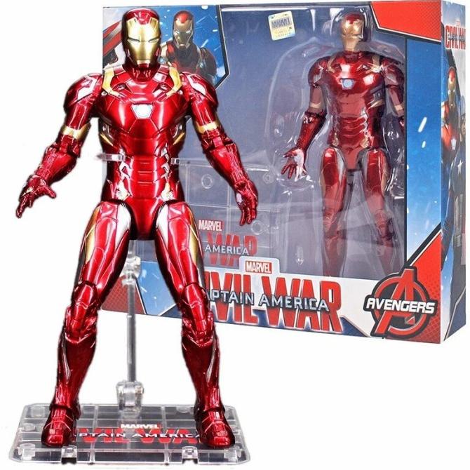 ZD Toys Original Avengers Civil War Ironman Mark 46 / Iron Man MK 46