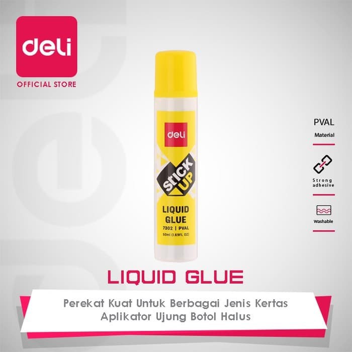 

Lem Cair Liquid Glue 50ml Deli