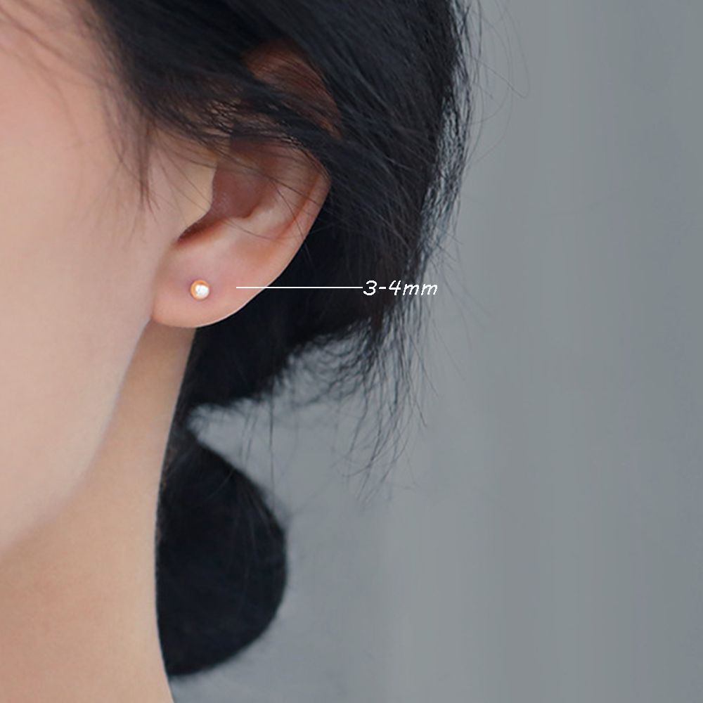 Mxbeauty Anting-Anting Dengan Mutiara Imitasi Model Korea / Retro Untuk Wanita