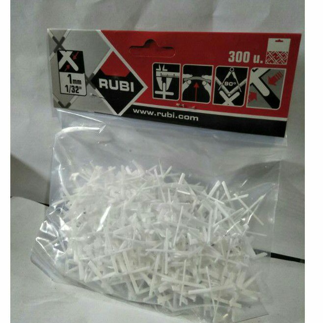 RUBI Spacer 1 mm Pengatur jarak Keramik / Nat keramik
