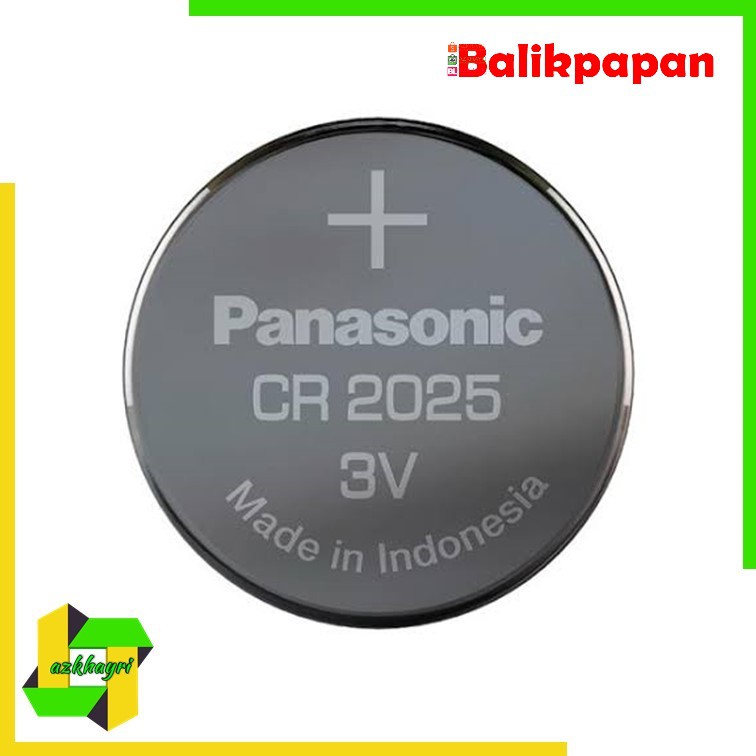 Battery Baterai Batre Button Kancing Lithium 3V Panasonic CR2025 CR 2025