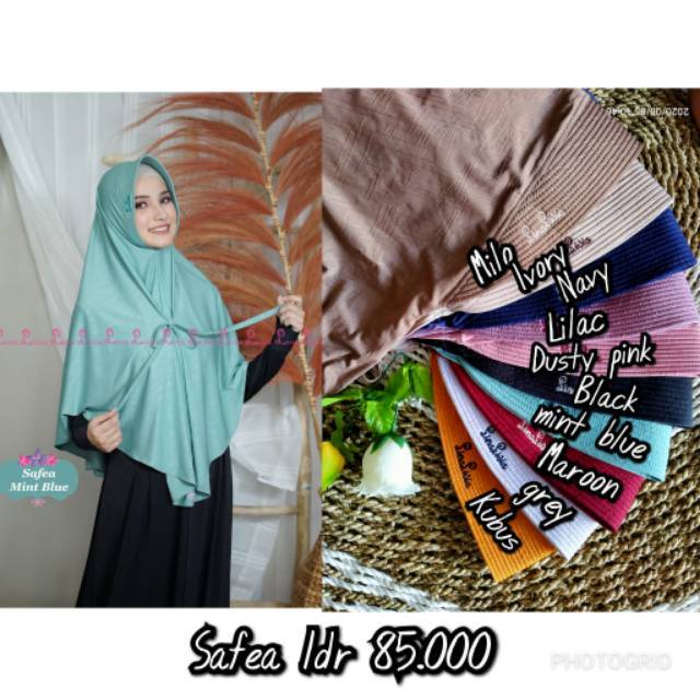 Linalivia hijab masker safea