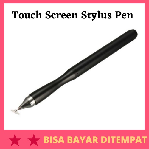 Touch Screen Stylus Pen Aluminium / Stylus Pen Pencil Pulpen Hp Handphone Ipad Tab Tablet  Laptop No