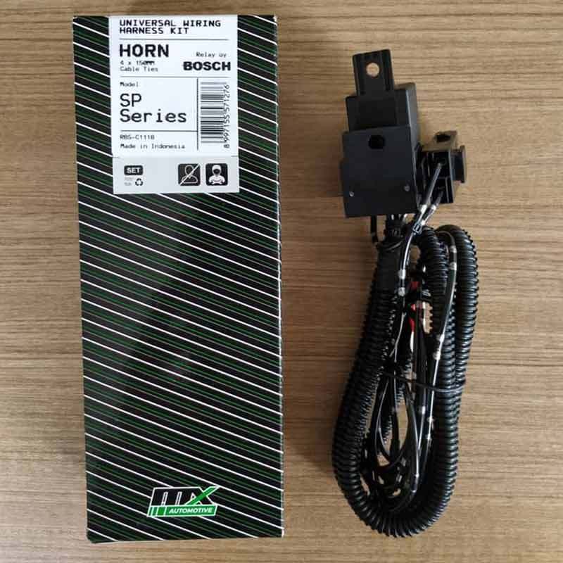 Kabel Set Relay Klakson MX 24Volt Universal Untuk Segala Macam Merk Klakson Bosch Hella Denso