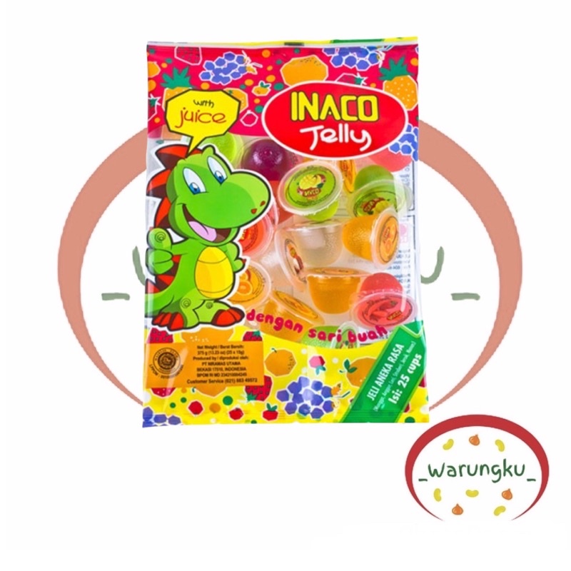 INACO Jelly isi 25 Pcs Bungkus BESAR