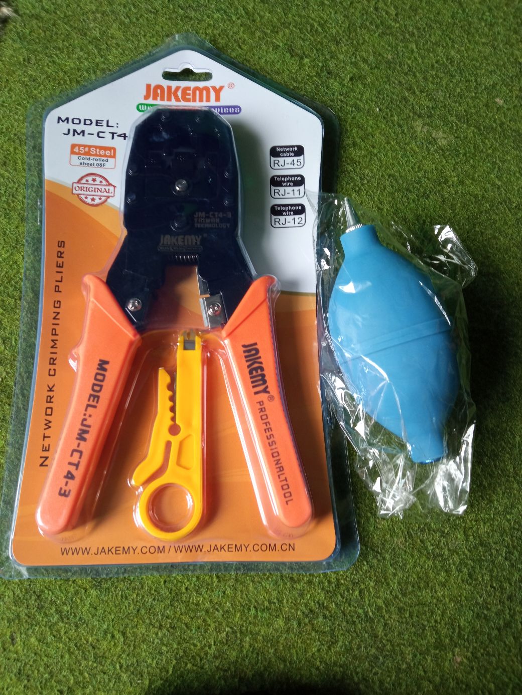 Jakemy Crimper Plier Tang Lan Network Cable Rj45 / Rj-11- Jm-ct4-3