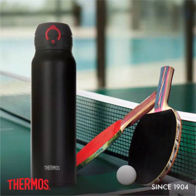 Thermos JNL-752 Stylish One Push Tumbler 750ml - Matte Black 0.75L thermos hitam