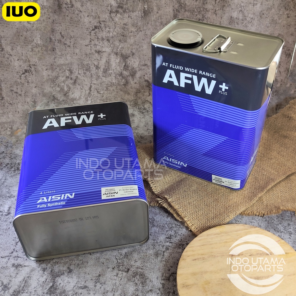 Oli Aisin AFW+ ATF MULTI Auto Matic Transmisi FULLY SYNTHETIC isi 4 ltr ASLI