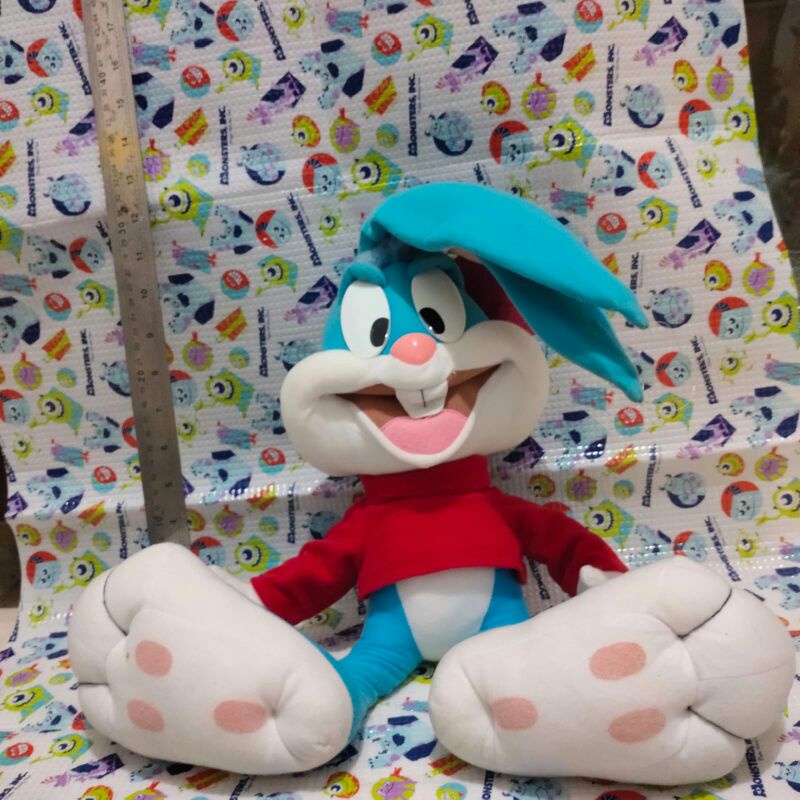 bugs bunny biru tiny toons boneka
