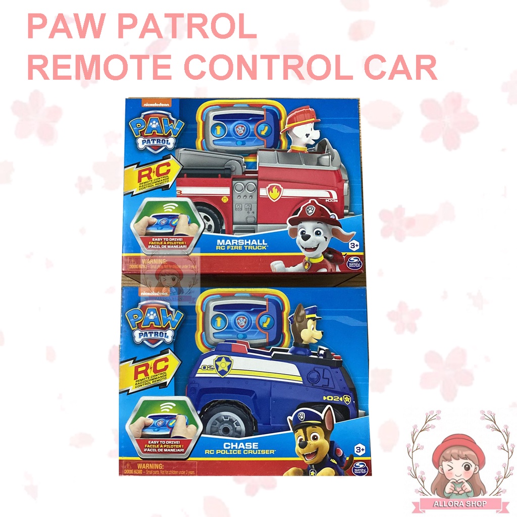 Paw Patrol Remote Control Car / Mainan Anak ~ Allora.shop