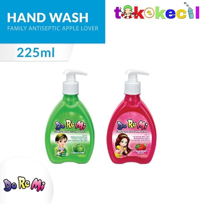 Doremi Family Antiseptic Hand Wash 225ml BOTOL Sabun cuci tangan