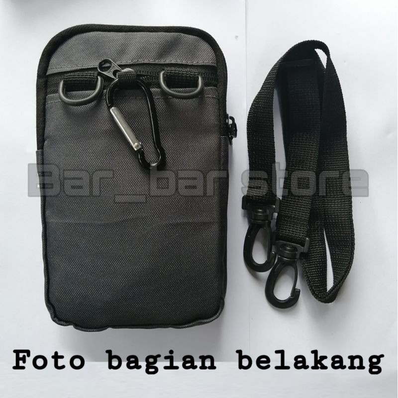 tas selempang pria terbaru - tas pinggang pria - tas sabuk pria - sling bag mini pria - tas hp
