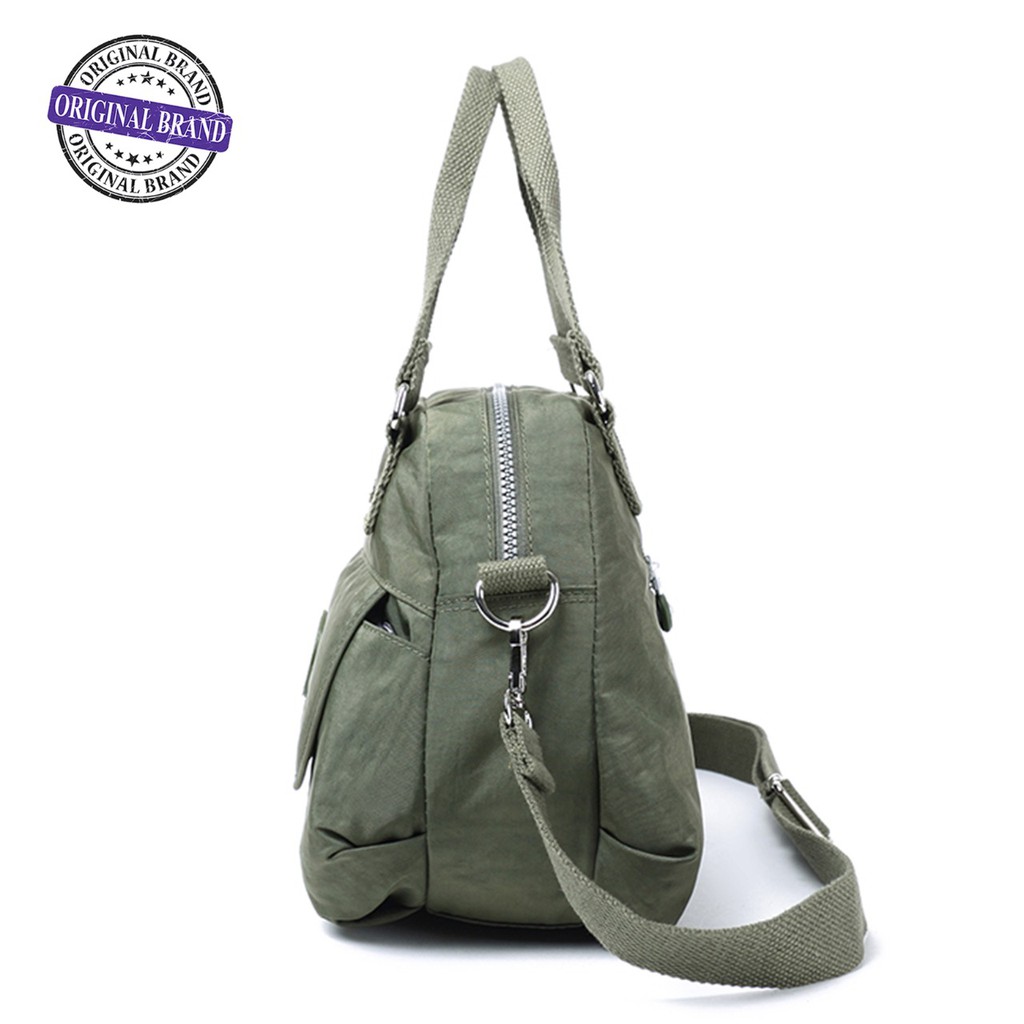 SALE GUDIKA - Shoulder bag Wanita Modis Import Original 5046 - Tas Wanita Tas Selempang Bahu Kekinian Terbaru Bahan Nylon Waterproof Anti Air - slingbag - tas mini - bag - cewek - imut - fashion - branded - santai - slempang - termurah - ori - wanita