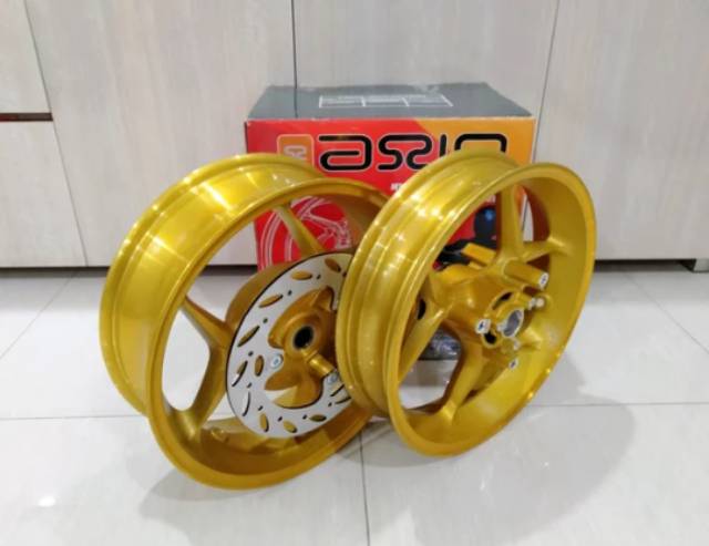 velg tapak lebar yamaha aerox 155 pnp pelak aerox 155 velak aerox double disc velg racing aerox