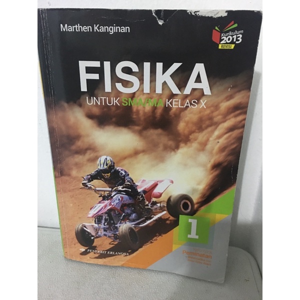 Jual Buku Fisika Kelas 1 10 X SMA K13N Edisi Revisi Erlangga Kelompok ...